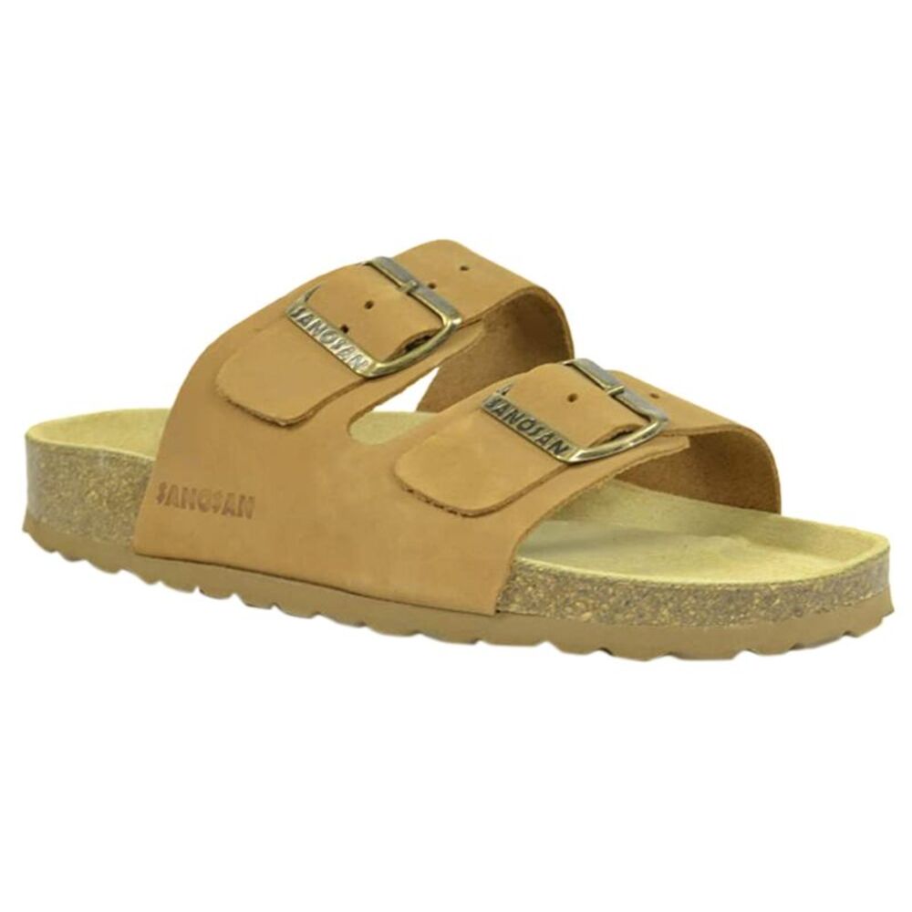 Sanosan Womens/Ladies Aston Leather Sandals / Taupe